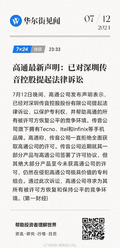 又见手机专利战：高通在印度起诉传音专利侵权传音回应_专利_高通 又见手机专利战：高通在印度起诉传音专利侵权传音回应_专利_高通 互联网