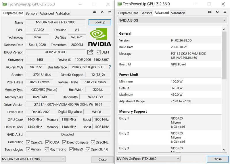 倾全力打造旗舰！微星RTX 3080超龙评测：4K追平RX 6900 XT_微星_安培 倾全力打造旗舰！微星RTX 3080超龙评测：4K追平RX 6900 XT_微星_安培 科学