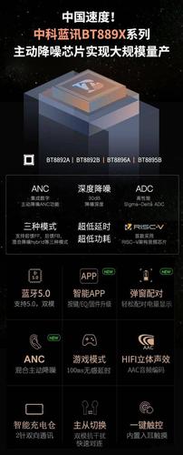 中科蓝讯 BT889X 系列主动降噪芯片实现大年夜规模量产_降噪_芯片 中科蓝讯 BT889X 系列主动降噪芯片实现大年夜规模量产_降噪_芯片 互联网