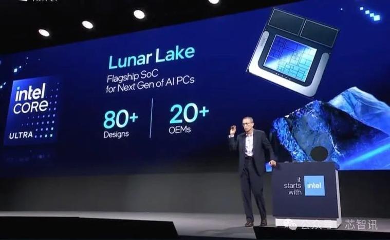 集成16/32GB LPDDRX RAM英特尔Lunar Lake笔记本芯片宣告_英特尔_机能 集成16/32GB LPDDRX RAM英特尔Lunar Lake笔记本芯片宣告_英特尔_机能 通讯