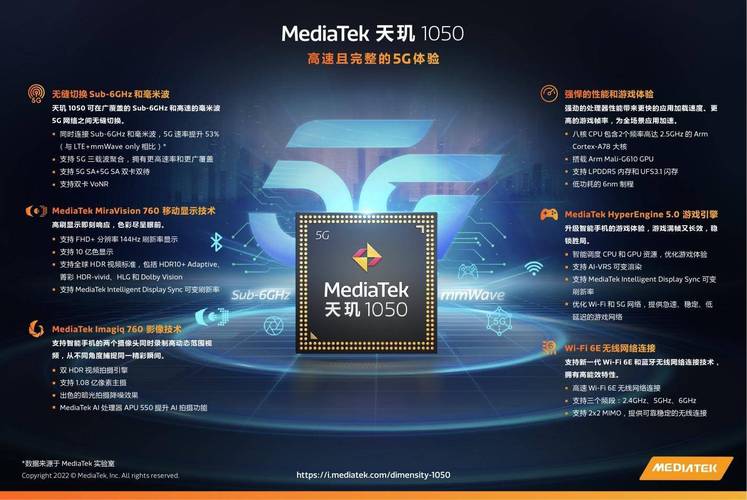 联发科天玑1050宣告：6nm工艺打造的八核处理器_处置器_该公司 联发科天玑1050宣告：6nm工艺打造的八核处理器_处置器_该公司 科学