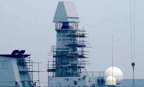中国海军神秘新雷达现身！疑似为新战舰准备054B即将出现？_波段_相控阵 中国海军神秘新雷达现身！疑似为新战舰准备054B即将出现？_波段_相控阵 通讯