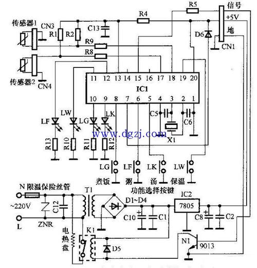 智能电饭煲工作事理与维修_电路_触点 智能电饭煲工作事理与维修_电路_触点 通讯