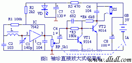 常见的7642芯片微型收音机两种调谐回路它们到底哪个是缺点的？_电容器_电路 常见的7642芯片微型收音机两种调谐回路它们到底哪个是缺点的？_电容器_电路 科学