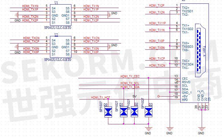 HDMI接口电路保护-静电保护模块_静电_暗记 HDMI接口电路保护-静电保护模块_静电_暗记 科学